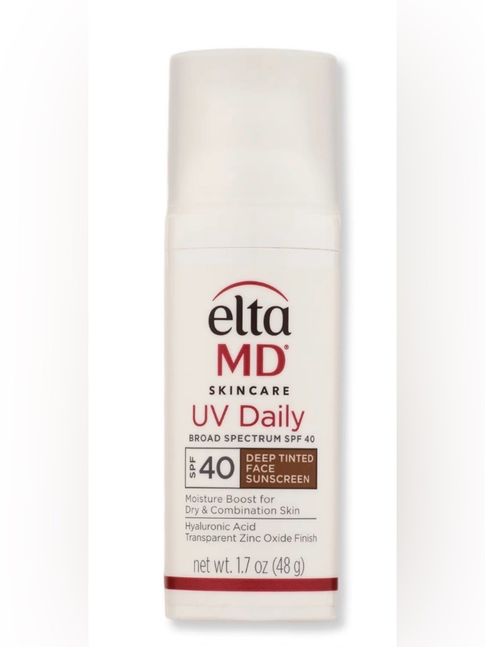 EltaMD UV Daily Deep Tinted Face Sunscreen SPF 40 - 1.7 oz. New.